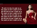 Selena Gomez - People You Know | Lyrics