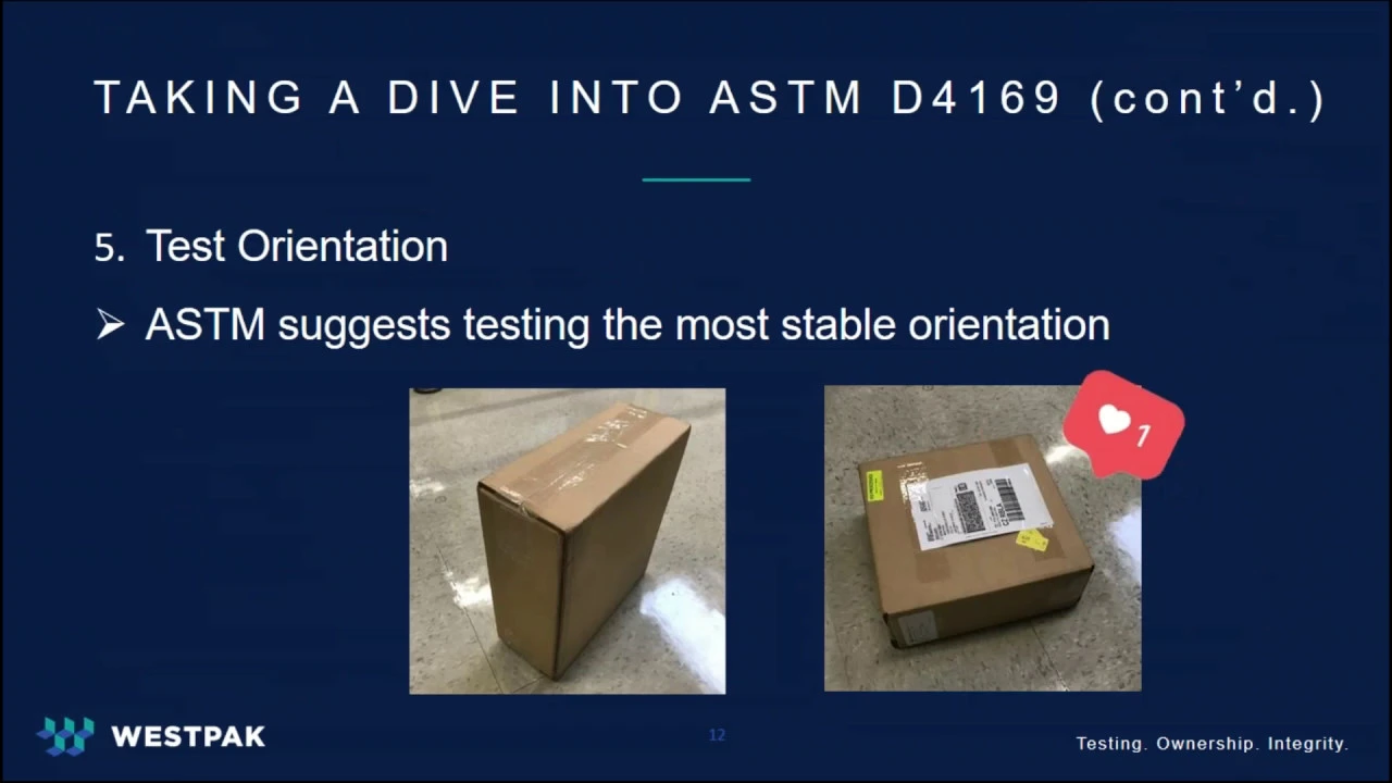 WESTPAK Medical Device Package Distribution Testing per ASTM and ISTA
