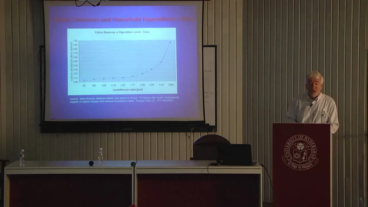 Distinguished Lecture by Prof. James. k. Boyce