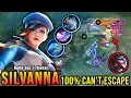 100% Can't Escape!! New Silvanna Hybrid Build Insane 23 Kills!! - Build Top 1 Global Silvanna ~ MLBB