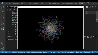 Python Turtle Graphics - 26 Cool Shape Drawing Python Turtle Coding Learnonpy