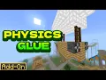 The Create Mod In Minecraft Bedrock Edition Physics Glue Addon Showcase