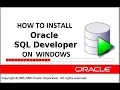 How to Install Oracle SQL Developer on Windows 10 - Bangla Oracle Tutorial
