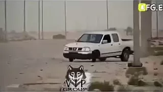 هجولة دتسن مع اغنية طشرنا الوقت بطيئ 