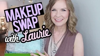 makeup swap with laurie jolicoeur lipglossleslie