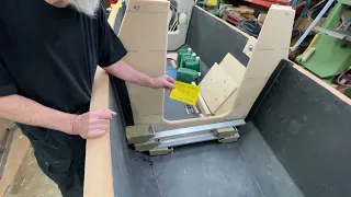 Mowing ballast. The westerly gales south of Cape Horn demands good stability. 84 kilo mowable lead.