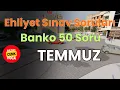Ehliyet Sinav Sorulari 2026 Temmuz Cikmis Sorular