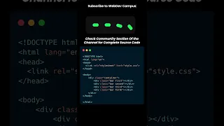 Dashed Loader using HTML CSS CSS Loading Animation CSS Loader Animation with Source Code