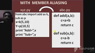 CS Chapter-3 Using python libraries - Member Aliasing-3