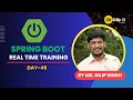 Spring Boot Session 45 JPA JPQL Executing JPQL Queries Indexed Named Query Parameters