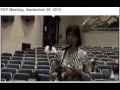 NYCDOE Paraprofessional Asks Chancellor for Living Wages at PEP