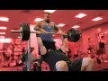 BENCH PRESSING WITH EDDIE HALL