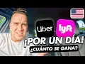CUANTO SE GANA EN UBER Y LYFT en Estados Unidos