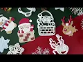 2021 Christmas Cookie Biscuit Cutter Set Holiday Cookies Molds For Baking