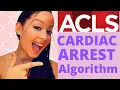 ACLS CARDIAC ARREST ALGORITHM CHEAT SHEET