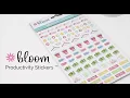 bloom daily planners - Productivity Stickers