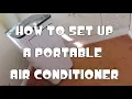 Download Lagu How To Set up a Portable Air Conditioner and Easy Installation