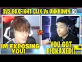 CLIX Finally Challenged UNKNOWN To 3v3 BOXFIGHT Wagers Then This Happened Fortnite w RON DEY