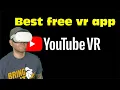 You need youtube vr app with your Oculus Meta Quest