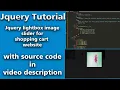 Class 7 Jquery Lightbox Jquery Tutorial Best Jquery Tuts Custom Lightbox Slider Lightbox