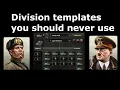 Hoi4 Best division templates you should NEVER use
