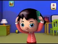 Here We Go Round the Mulberry Bush | 3D English Nursery Rhyme for Children | Periwinkle | Rhyme #53