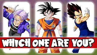 which dragonball z character are you dbz quiz 