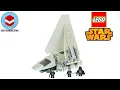 Lego Star Wars 75302 Imperial Shuttle - Lego Speed Build Review