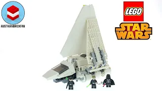 Lego Star Wars 75302 Imperial Shuttle - Lego Speed Build Review