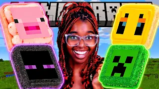 I TRIED THE MINECRAFT CRUMBL COOKIE COLLAB...