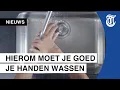 Lagu Animatie: dit doet handen wassen tegen corona