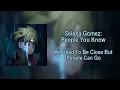 Download Lagu (Nightcore) Selena Gomez: People You Know (Lyrics)