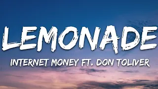 Internet Money Lemonade Lyrics Ft Don Toliver Gunna NAV  Internet Money Lemonade Lyrics Ft Don Toliver Gunna NAV