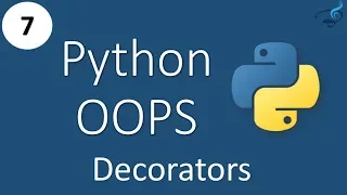 Python - Object Oriented Programming Decorators