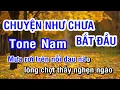 Download Lagu KARAOKE Chuyện Như Chưa Bắt Đầu (Mỹ Tâm) - Tone Nam | Nhan KTV
