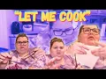 Rosie Rage Quit another breakfast cherrypick in the same shirt