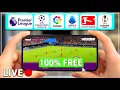 How to Watch Football Match Live for FREE on Mobile PC 2025