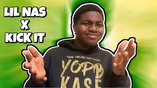 lil nas x kick it reaction