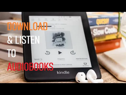 Download MP3 How to Download and Listen to Audiobooks On Kindle Paperwhite