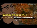 Lagu Jejak Sholat Seseorang Ketika Di Dunia || Sujiwo Tejo || Puitis Sujiwo Tejo