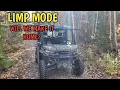 Can Am Defender in limp mode How I fixed it
