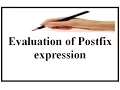 Evaluation of Postfix expression