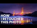 How to photograph and edit for a GALLERY - Golden Gate Bridge