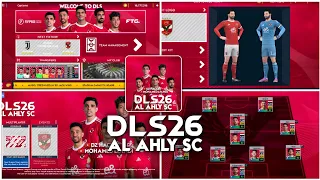 تثبيت دريم ليج مود الاهلي بأحدث ألاطقم والانتقالات وبالتعليق العربي DLS AL AHLY EDITION 