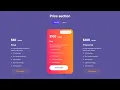 how to make pricing table website html css bootstrap 2023