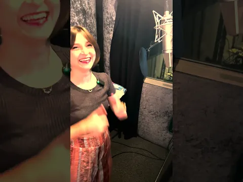 Fun in the Voice Recording Booth with Lizzie Freeman!