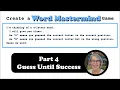 Create a Word Mastermind Game TG14 4 Convert a String to Uppercase