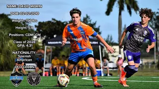 DAVID MORIN DOS SANTOS Highlights 2024-2025