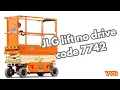 JLG Scissor Lift Fault Code 7742 Diagnosis 1930ES 2632ES 3246ES Troubleshooting