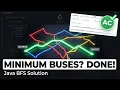 LeetCode 815 Bus Routes Minimum Buses Graph Traversal